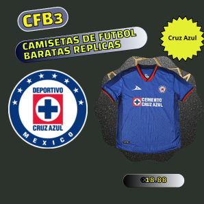 camiseta replica Cruz Azul